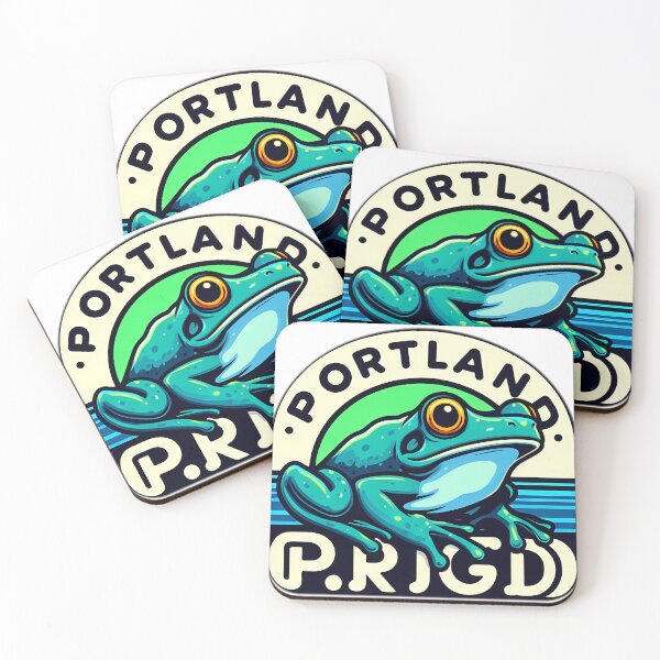 Item preview, portland frog designed and sold by NCNGDESIGN.