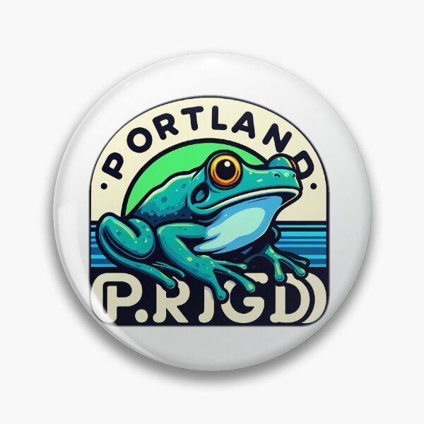 Item preview, portland frog designed and sold by NCNGDESIGN.