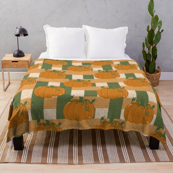 Item preview, Pumpkin Plaid Pattern designed and sold by designsbyklm.