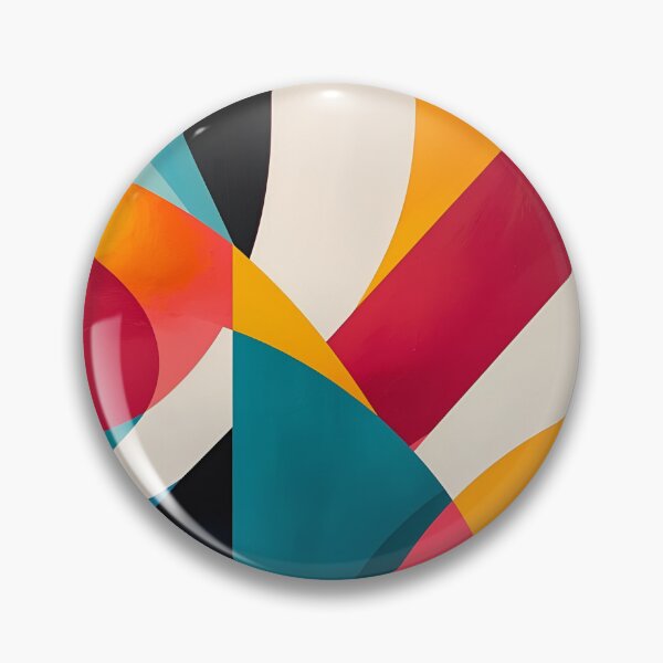 Item preview, Vibrant Minimalistic Colorful Abstract Art Design designed and sold by Rubeenas.