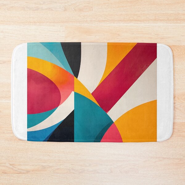 Item preview, Vibrant Minimalistic Colorful Abstract Art Design designed and sold by Rubeenas.