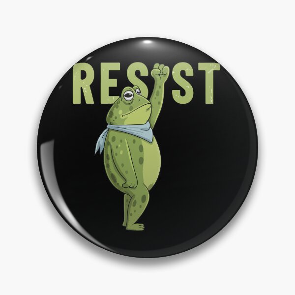 Item preview, Brave Frog Raising Fist – Cute Cartoon Symbol of Strength, Hope, and Positivity, Green Frog Art Illustration designed and sold by Charaff.
