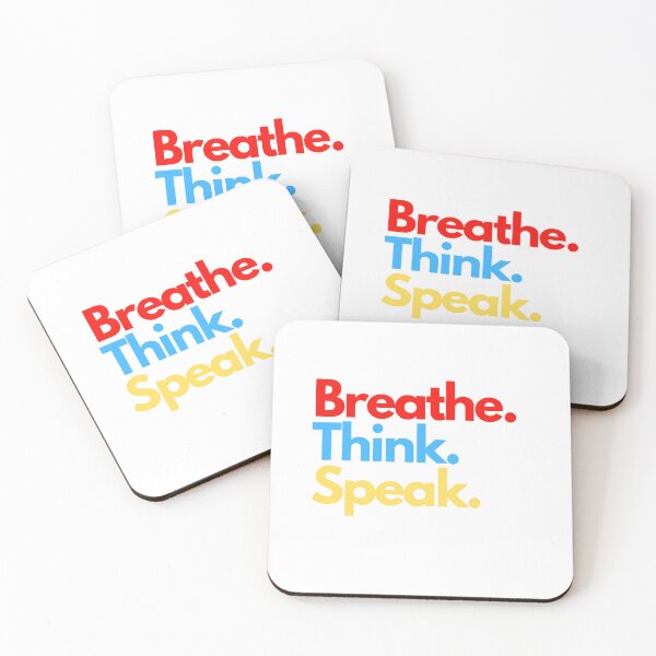 Item preview, Breathe. Think. Speak. designed and sold by Chateau Camden.