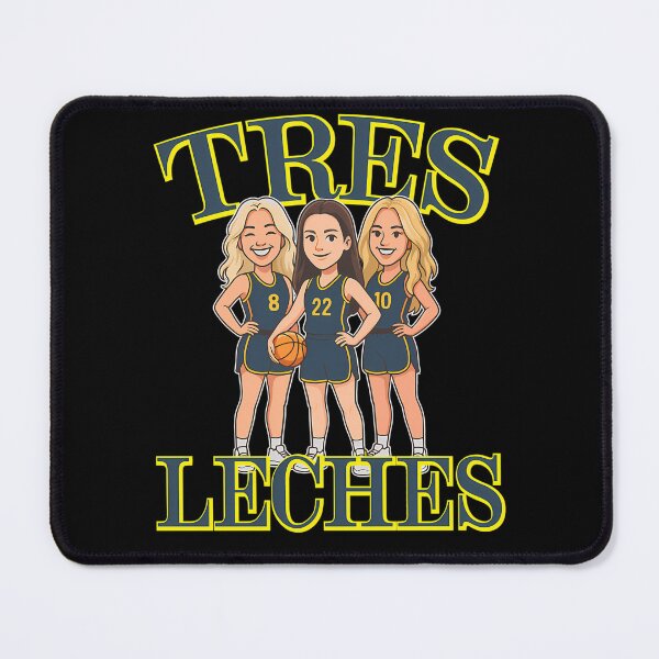 Item preview, Tres Leches Funny Cartoon Women's Basketball Team Fan Art designed and sold by damiforgye.