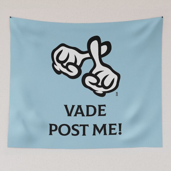 Item preview, Vade Post Me! (Cross / Bible / Religion / POS / 2C) designed and sold by MrFaulbaum.