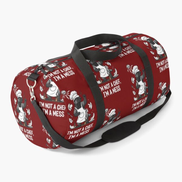 Item preview, “I’m Not a Chef, I’m a Mess” Culinary Badger Cartoon – Gift for Kitchen Disasters designed and sold by Luminari Creations.