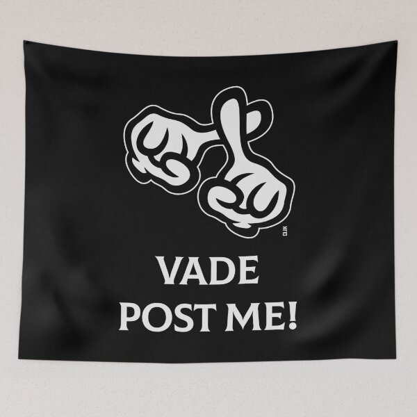 Item preview, Vade Post Me! (Cross / Bible / Religion / NEG / 2C) designed and sold by MrFaulbaum.