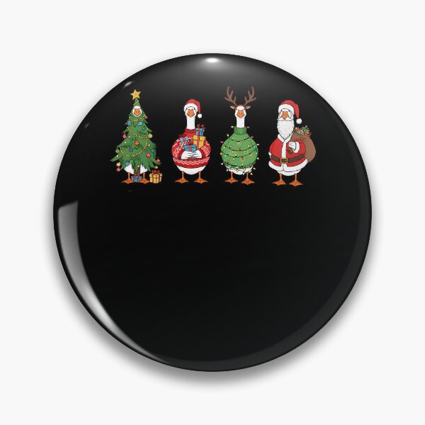 Item preview, Silly Christmas Geese Ugly Sweater Holiday Cartoon Bird Design designed and sold by damiforgye.
