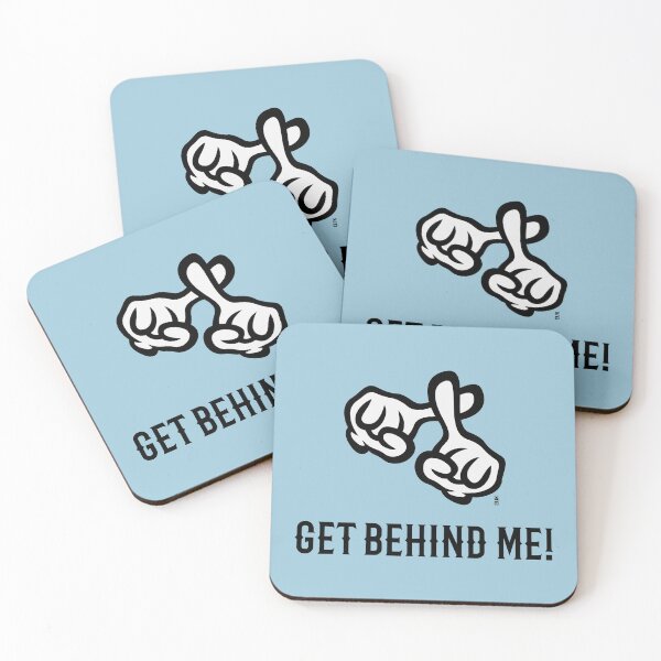 Item preview, Get Behind Me! (Cross / Bible / Religion / POS / 2C) designed and sold by MrFaulbaum.