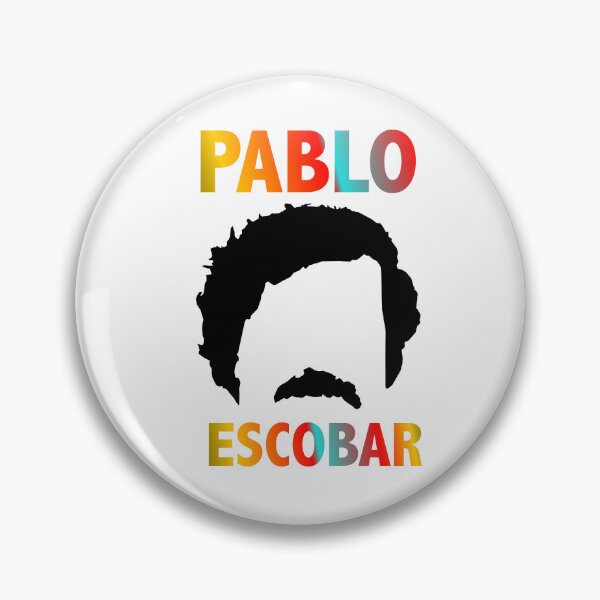 Item preview, Pablo Escobar illustration designed and sold by ZooStateofMind.