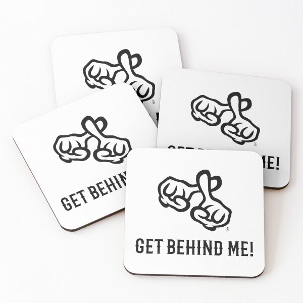 Item preview, Get Behind Me! (Cross / Bible / Religion / 1C) designed and sold by MrFaulbaum.