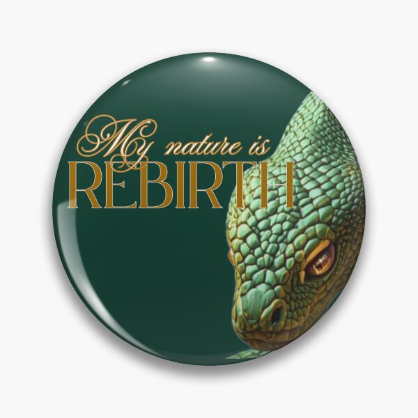 Item preview, Snake Totem – My Nature is Rebirth | Minimalist Transparent Design designed and sold by Mvolo.
