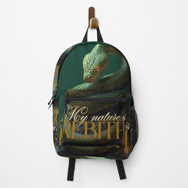 Item preview, Snake Totem – My Nature is Rebirth | Minimalist Transparent Design designed and sold by Mvolo.
