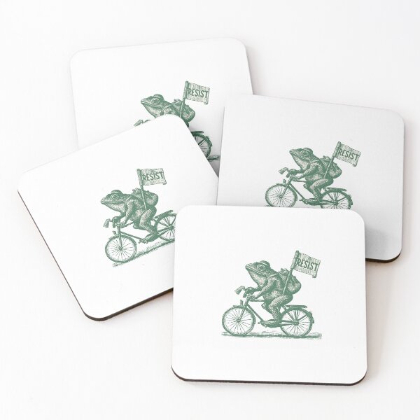 Item preview, Portland Frog On Bike Resist Anti Trump M8588 designed and sold by TyHLoeung.