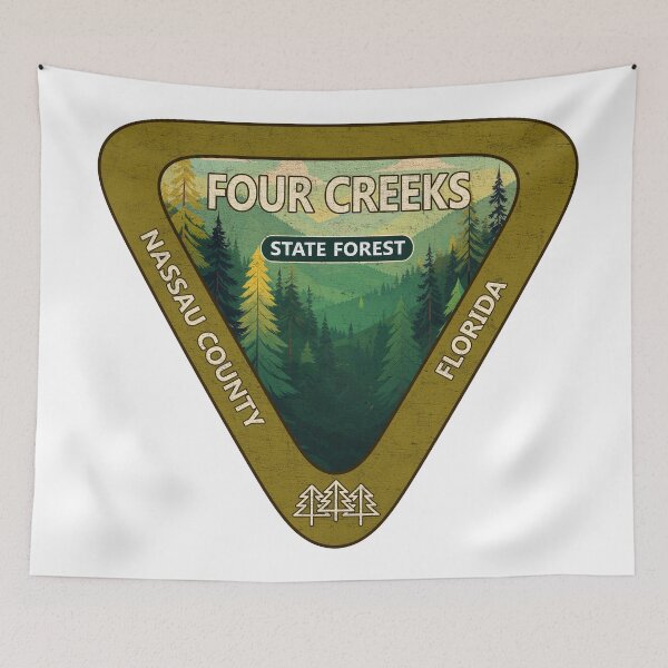 Item preview, Four Creeks State Forest, Nassau County, Florida, Forest Design designed and sold by Wanderful-roads.