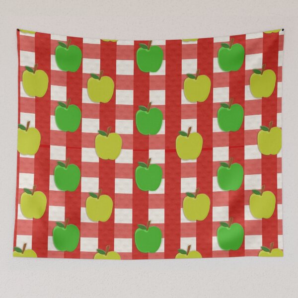 Item preview, Apple Plaid Pattern in Red designed and sold by designsbyklm.