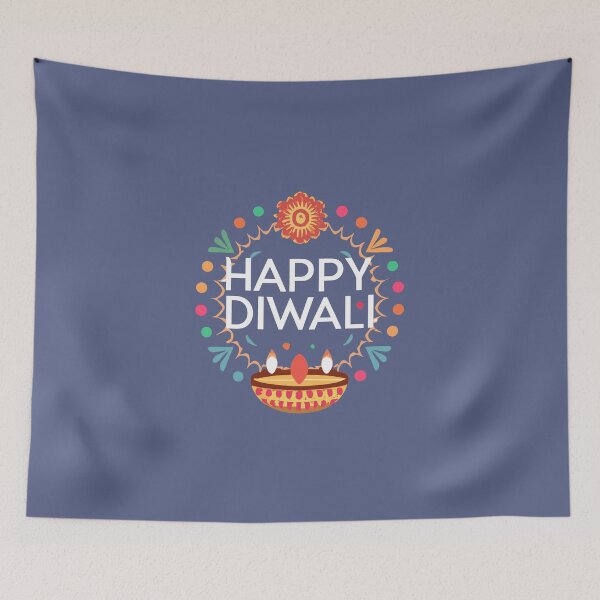 Item preview, Happy Diwali - Diwali Celebration Design designed and sold by Jollys-ArtShop.
