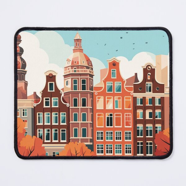 Item preview, AMSTERDAM TRAVEL ART designed and sold by MarkedArtPrints.