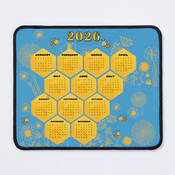 Item preview, 2026 Bumble Bee Yellow Honeycomb designed and sold by Stylistix Creations.