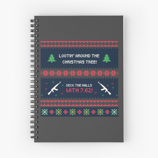 Item preview, Deck the halls with 7.62 AKM Christmas PUBG Mobile | Battle Royale Gaming Design designed and sold by Nadz From Pixelplay.