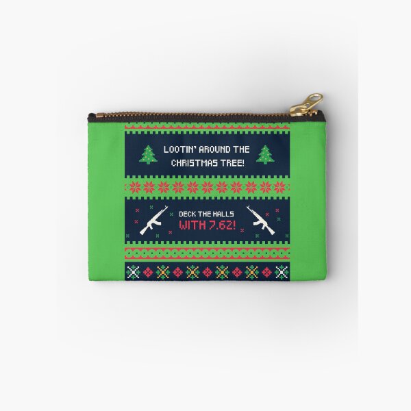 Item preview, Deck the halls with 7.62 AKM Christmas PUBG Mobile | Battle Royale Gaming Design designed and sold by Nadz From Pixelplay.