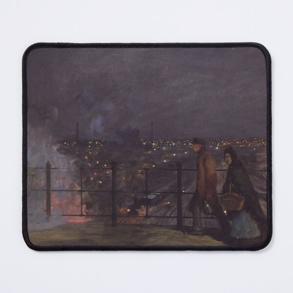 Item preview, Railroad Tracks in North Berlin - Franz Skarbina designed and sold by Vintage Designs +.
