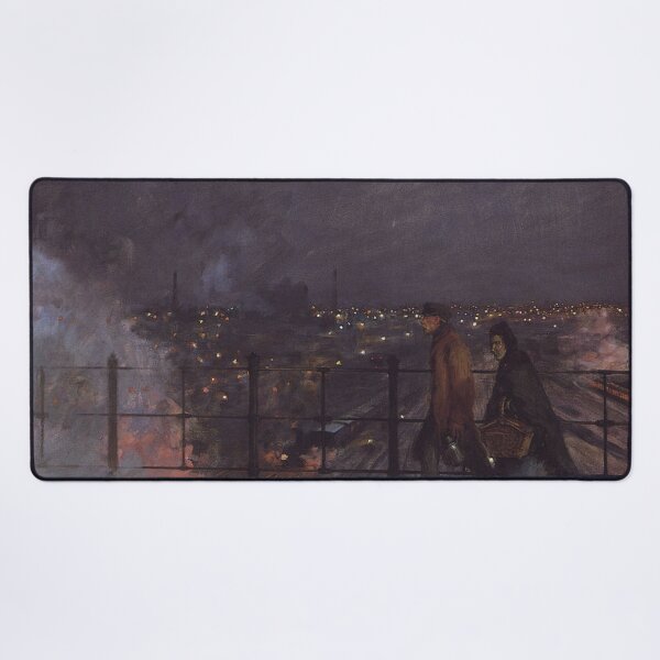 Item preview, Railroad Tracks in North Berlin - Franz Skarbina designed and sold by Vintage Designs +.