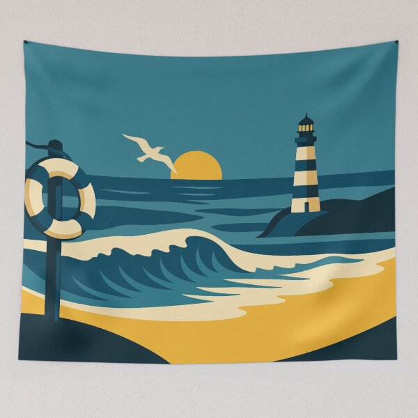 Item preview, Myrtle Beach Travel Poster designed and sold by rogue-design.