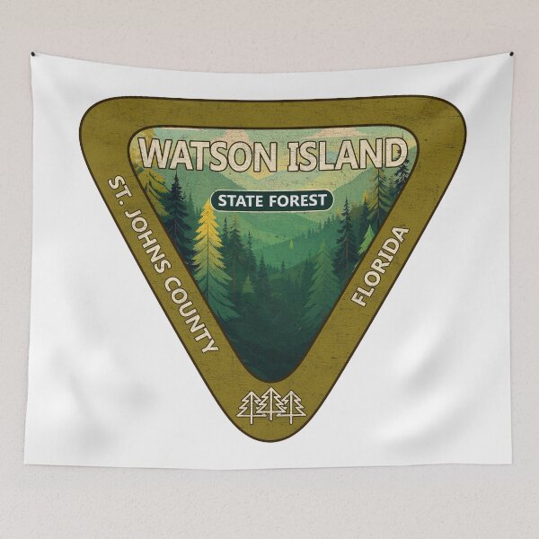 Item preview, Watson Island State Forest, St. Johns County, Florida, Forest Design designed and sold by Wanderful-roads.