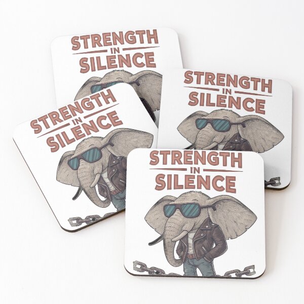 Item preview, STRENGTH IN SILENCE  designed and sold by WILDWEAR COLLECTION.