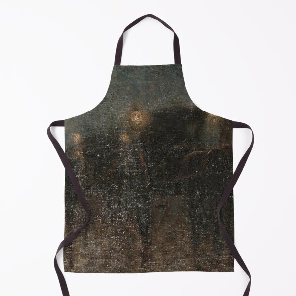 Item preview, Horse and coach in a moonlit street - Franz Skarbina designed and sold by Vintage Designs +.