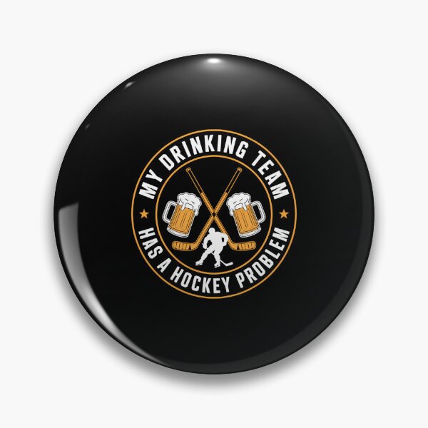 Item preview, Drinking Hockey Player designed and sold by Sea4Adventures.