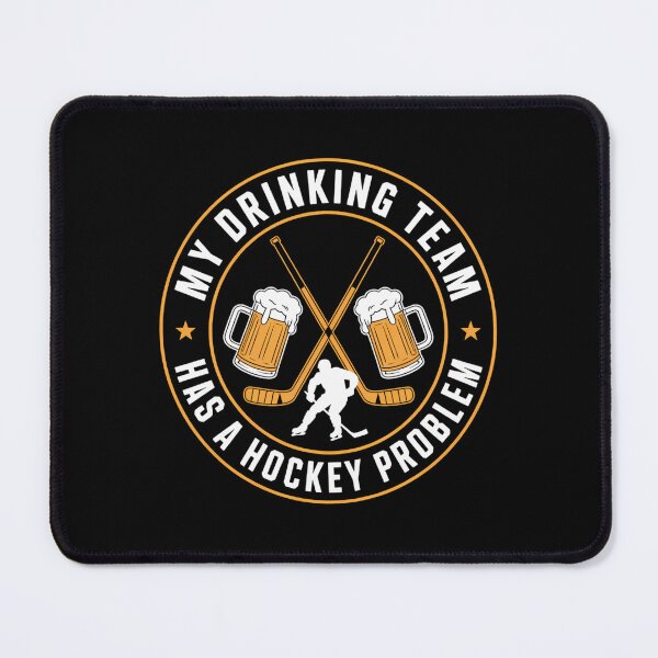 Item preview, Drinking Hockey Player designed and sold by Sea4Adventures.