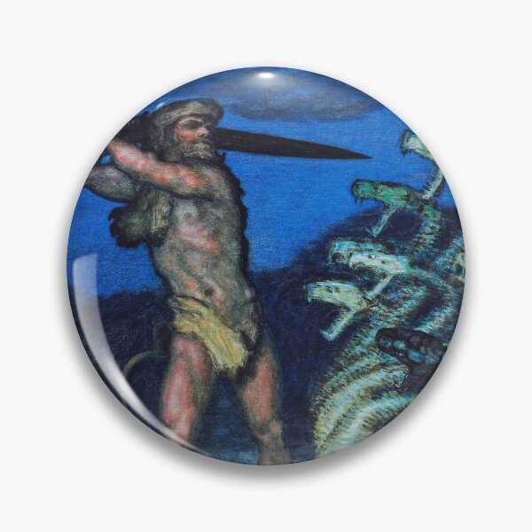 Item preview, Hercules and the Hydra - Franz von Stuck  designed and sold by Vintage Designs +.
