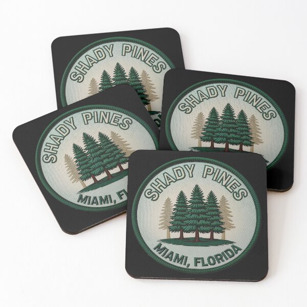 Item preview, Shady Pines, Miami Florida Patch - The Golden Girls TV Show designed and sold by TirConnaill.