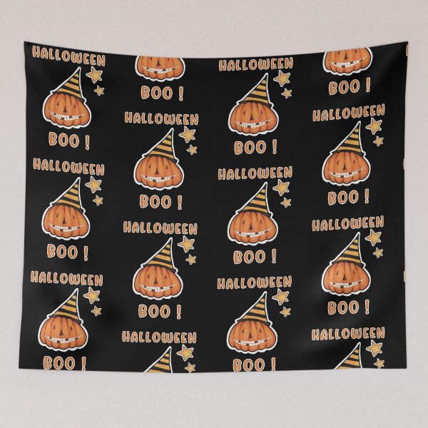 Item preview, Halloween Pumpkin, Boo, Mr. Pumpkin, Pumpkin, Cozy Pumpkin,Spooky Pumpkin  designed and sold by SaSzArt.