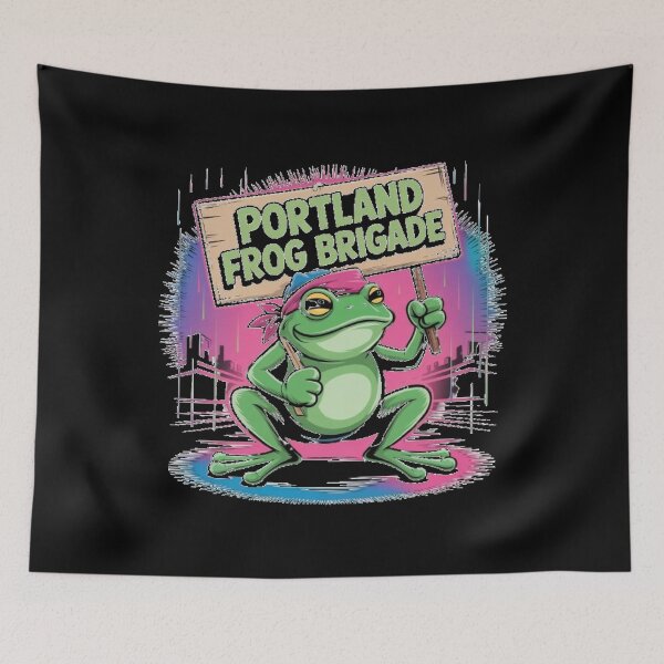 Item preview, Portland Frog Brigade designed and sold by Avenius Graphics.