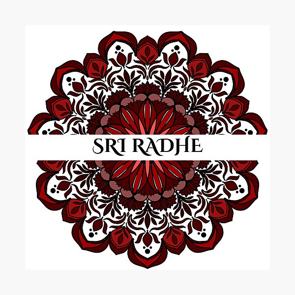 Item preview, Vrindavan Sri Radhe Krishna - Sri radha - Hare Krishna India designed and sold by stayartsy07.