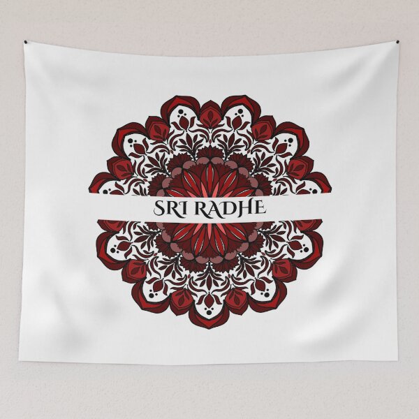 Item preview, Vrindavan Sri Radhe Krishna - Sri radha - Hare Krishna India designed and sold by stayartsy07.