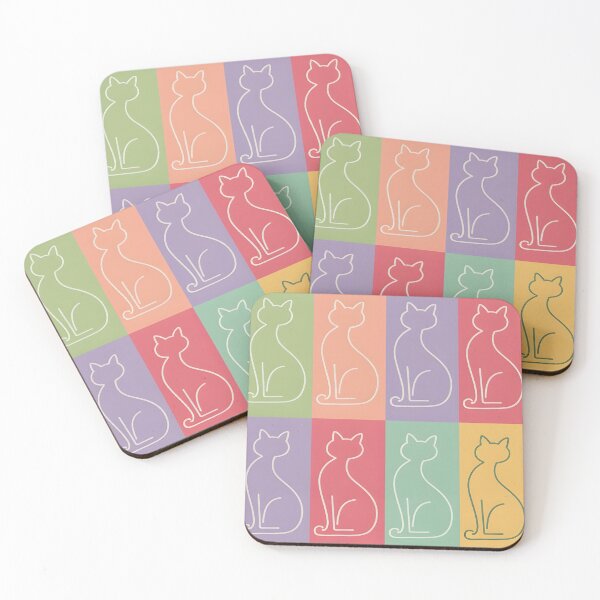 Item preview, CatCAT Pattern – Repeating Cat Silhouettes designed and sold by 404wearpl.