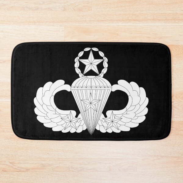 Item preview, Badge - Army - Parachutist - Master - 3 Combat Star - LA X 300 designed and sold by Military Insignia Products.