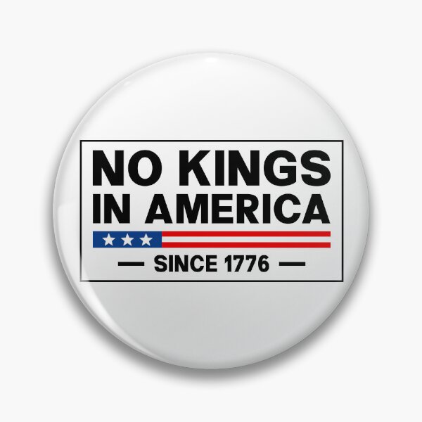 Item preview, No Kings In America Since 1776 - Anti Trump designed and sold by PixVib.