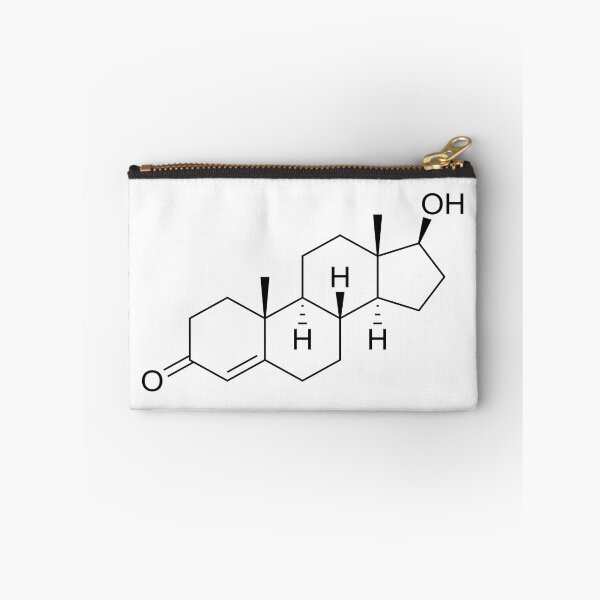 Item preview, Testosterone structural formula for chemistry lovers designed and sold by NuvoleART.