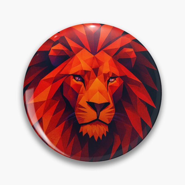 Item preview, Full Body Lion composed of prismatic shards. designed and sold by ArtyApe.