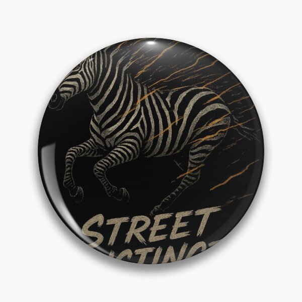 Item preview, Street Instinct Zebra Motion Graphic designed and sold by SavannaStrikes.