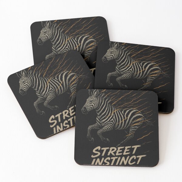Item preview, Street Instinct Zebra Motion Graphic designed and sold by SavannaStrikes.
