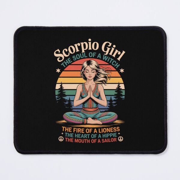 Item preview, Scorpio Yoga Lovers Birthday designed and sold by savrmiller.
