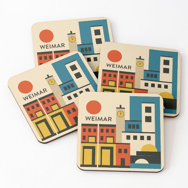 Item preview, Weimar Travel Poster designed and sold by rogue-design.