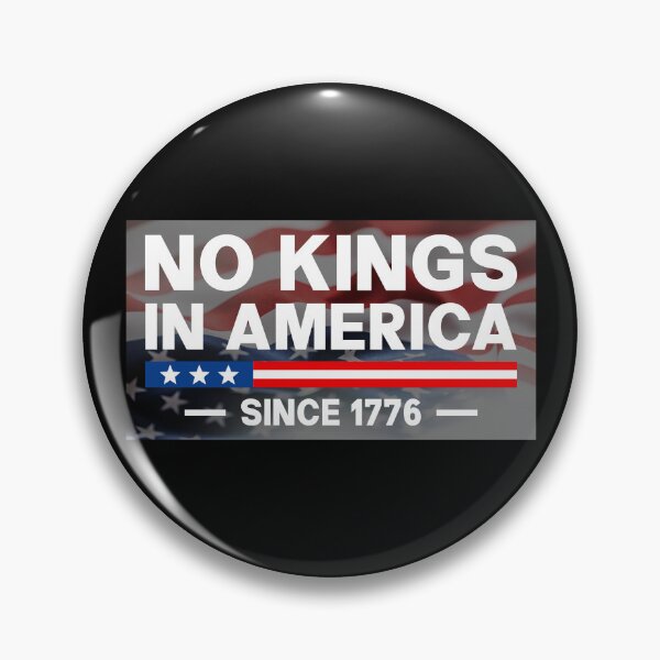 Item preview, No Kings In America Since 1776 designed and sold by PixVib.