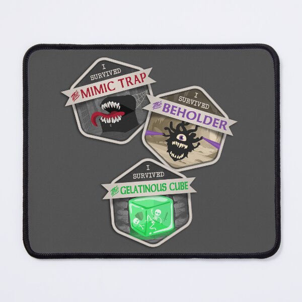 Item preview, I Survived Merit Badge - RPG Series designed and sold by ninthstreet.